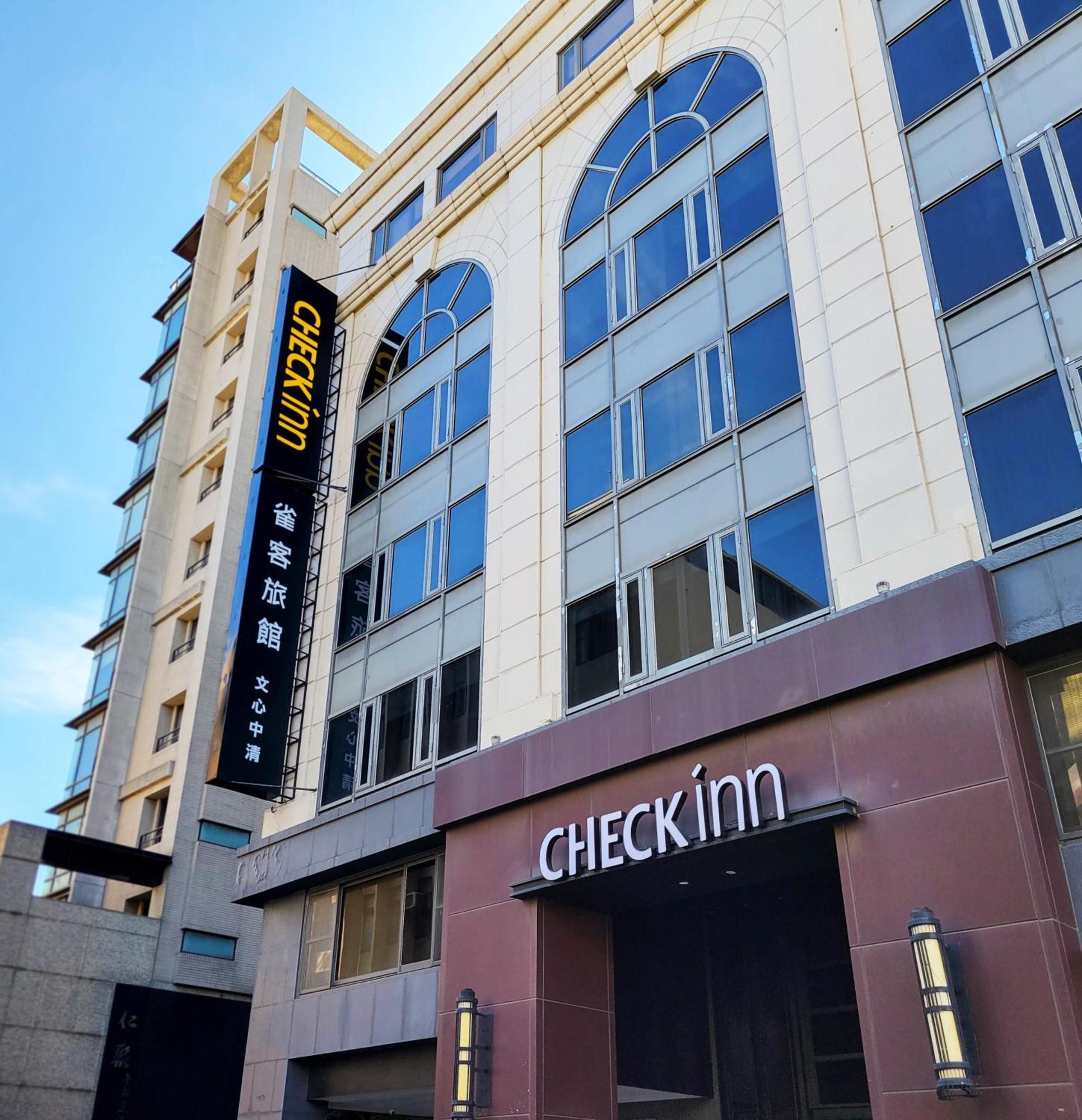 Check Inn Taichung Wenxin Zhongqing Dış mekan fotoğraf
